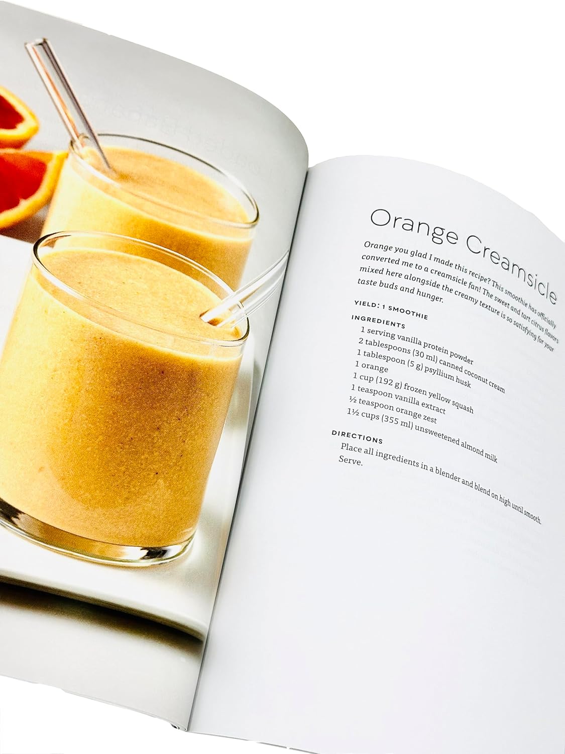Ultimate Tasty High Protein, Low-Carb Metabolism Smoothies by Heather DiBiasi - inside pages with smoothie recipes