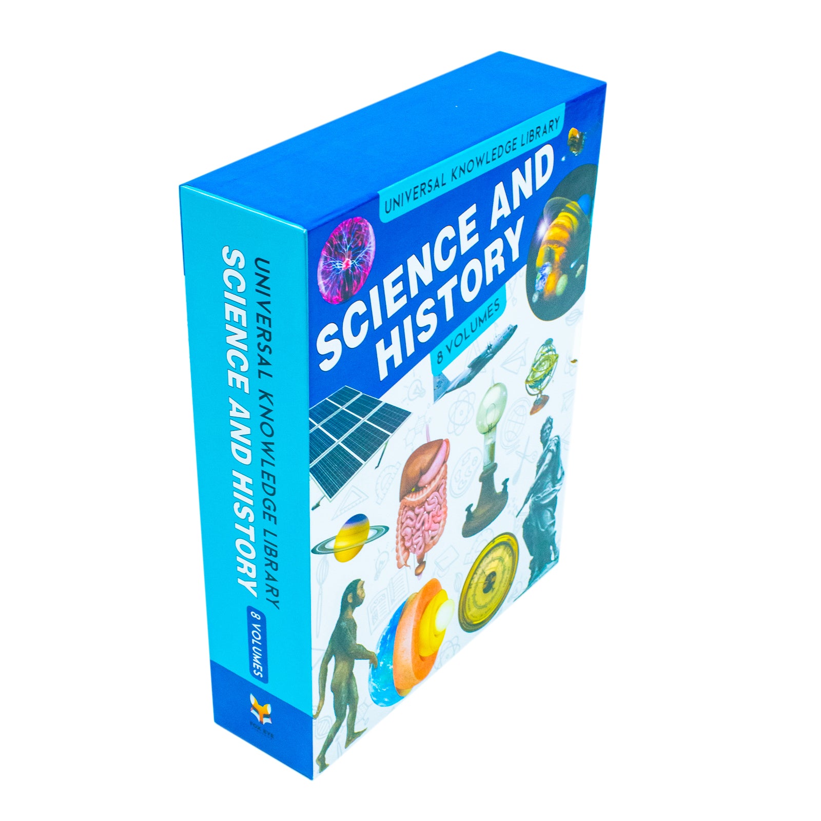 Universal Knowledge Library Science and History 8 Books Collection Set - Paperback - Ages 7+