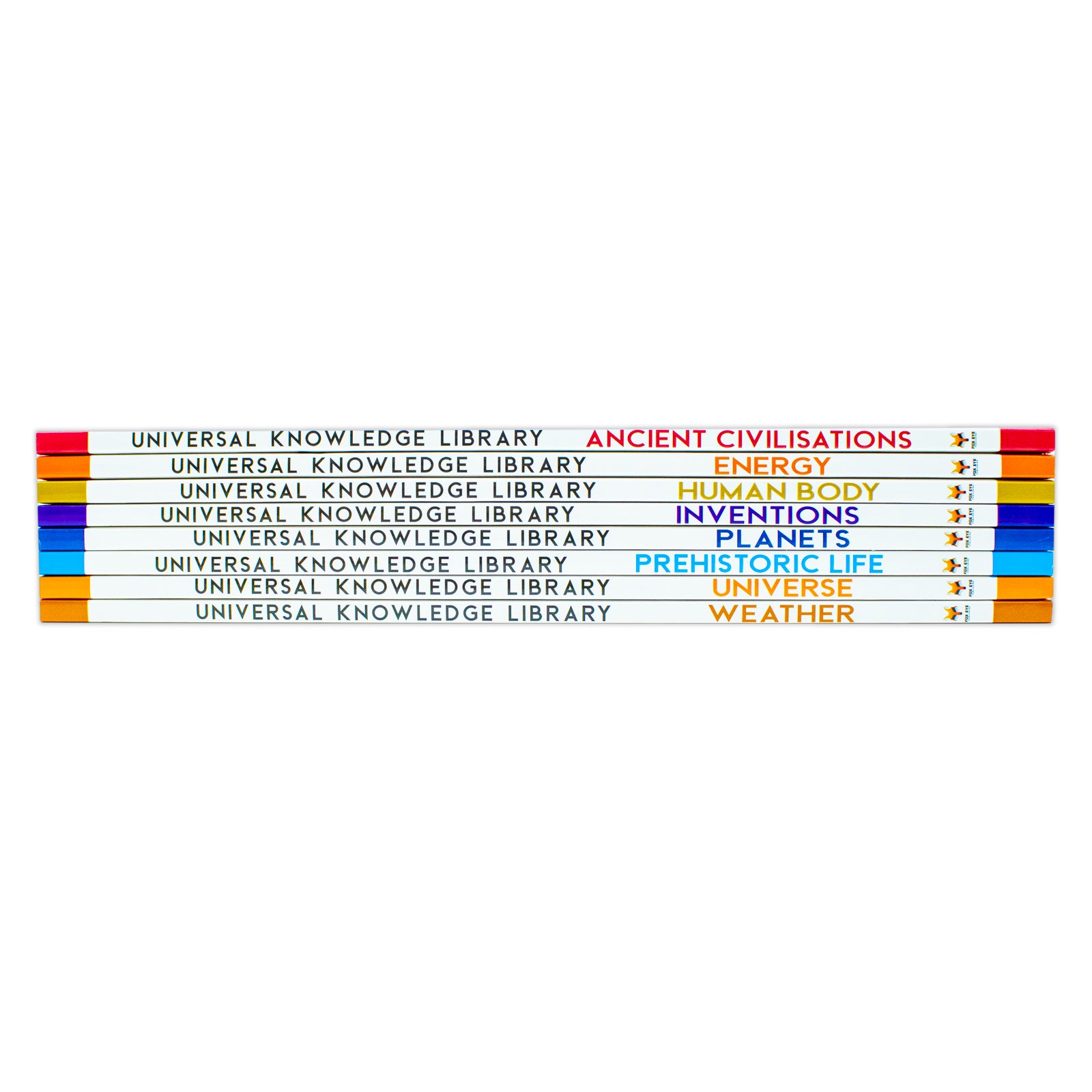 Universal Knowledge Library Science and History 8 Book Set - inside pages with illustrations