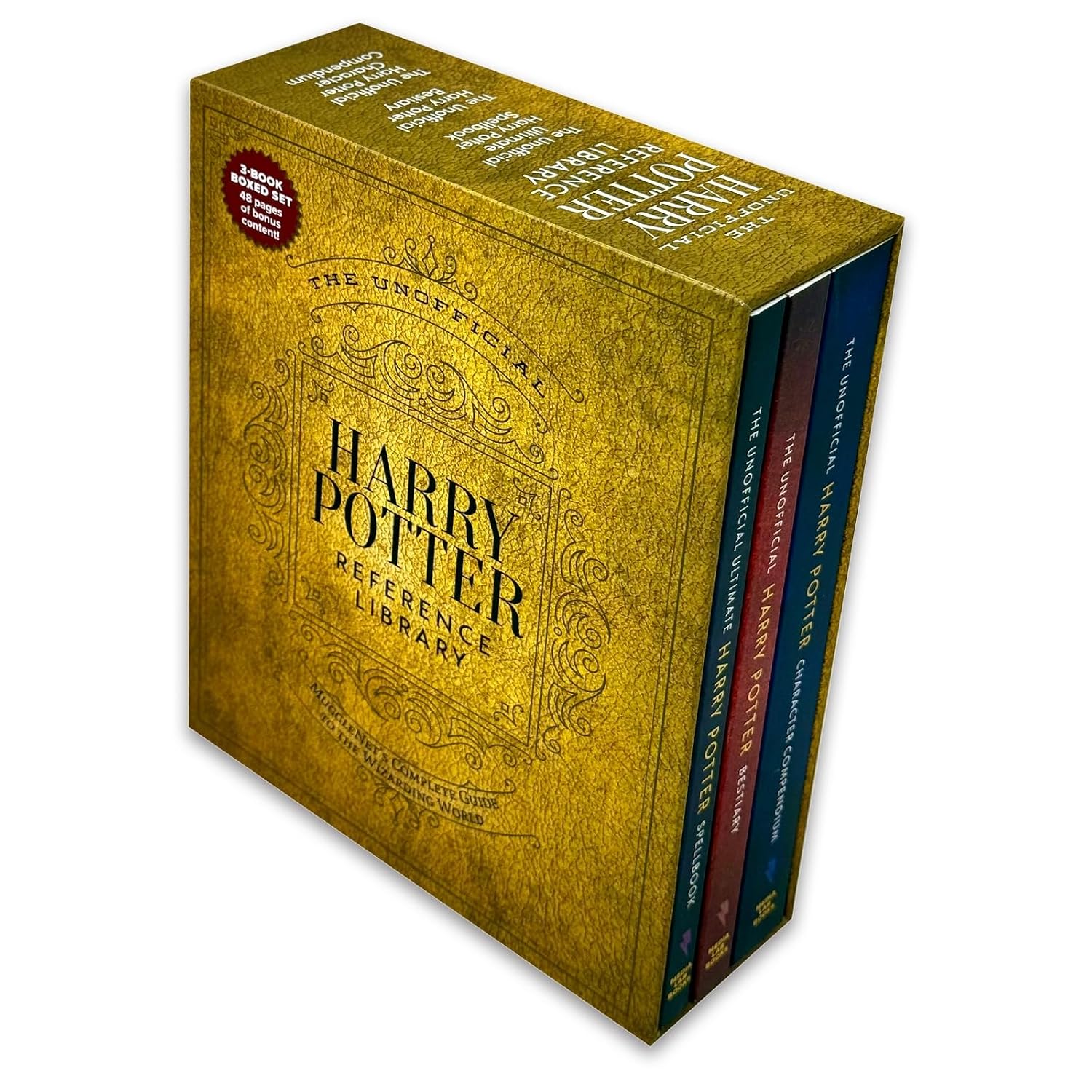 The Unofficial Harry Potter Bestiary paperback cover from the Unofficial Harry Potter Reference Library set