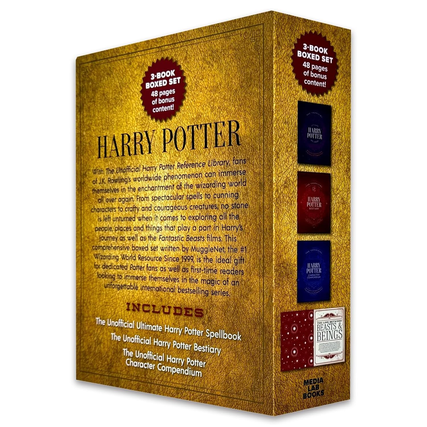 The Unofficial Harry Potter Character Compendium paperback cover from the Unofficial Harry Potter Reference Library set