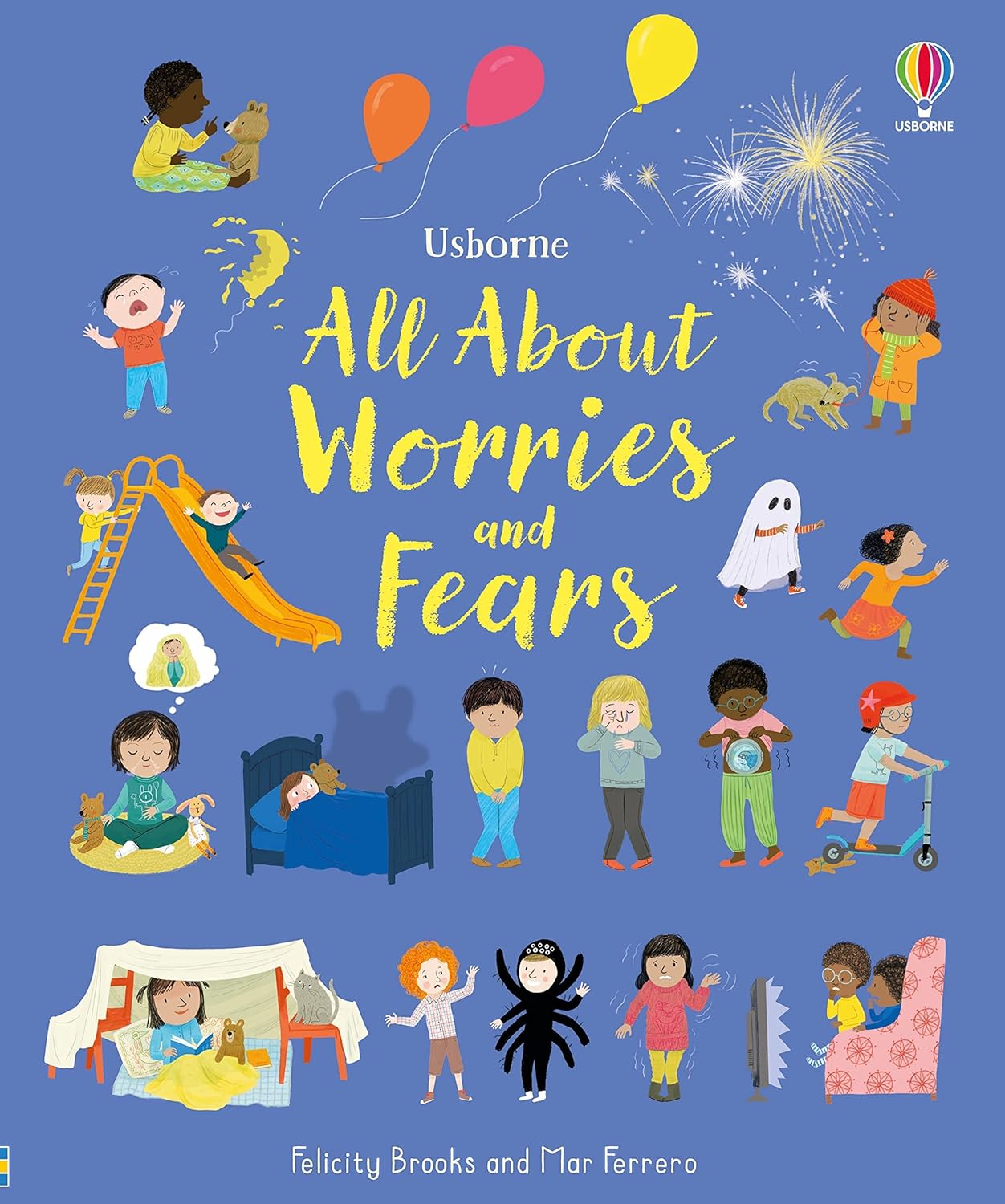 Usborne All About Feelings, Families, Diversity, Friends and Worries books - hardback set for ages 3-6