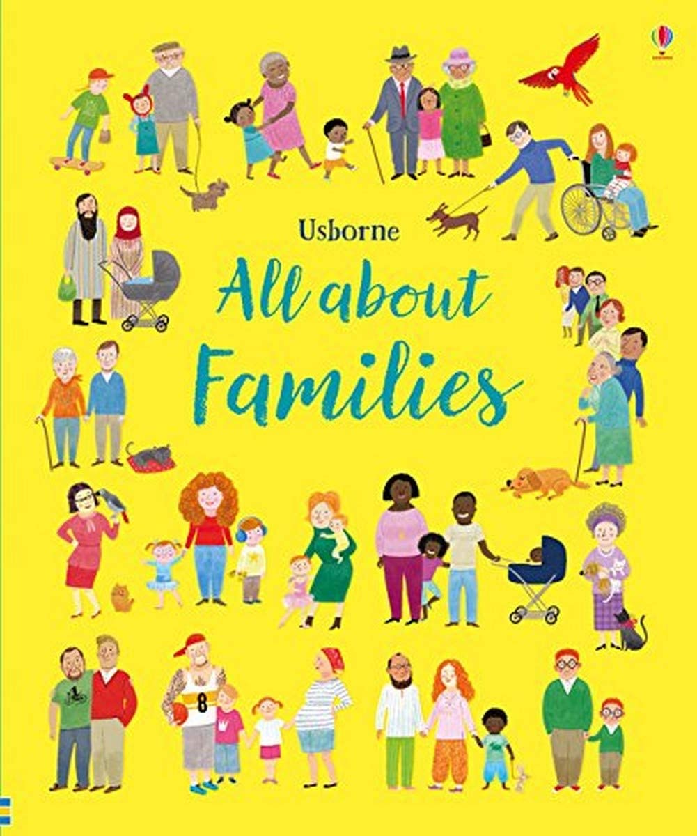 Usborne All About Families and All About Diversity hardback books for young children
