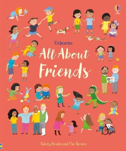 Usborne All About Feelings 5 Book Set collection stacked, Felicity Brooks, hardback