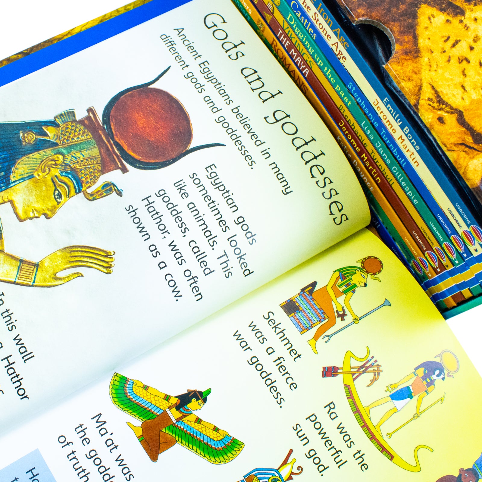 Usborne Beginners History box set packaging front cover, 10 hardback books for ages 5-7