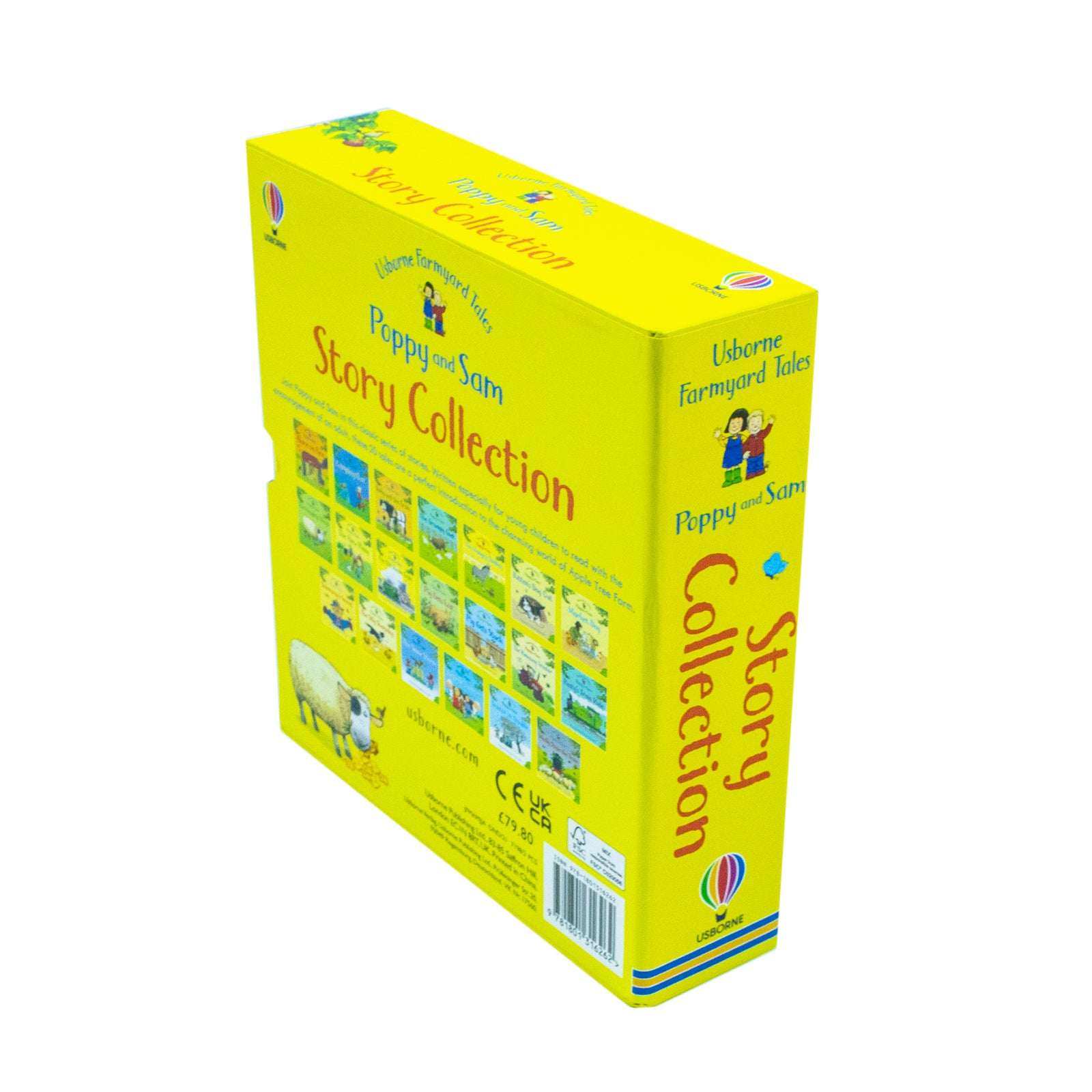 Stack of Farmyard Tales Poppy and Sam paperback books from the 20 book Usborne collection