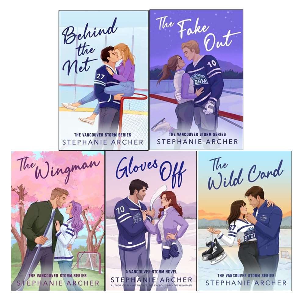 Vancouver Storm Series 1-5 Books Collection Set by Stephanie Archer - paperback hockey romance box set