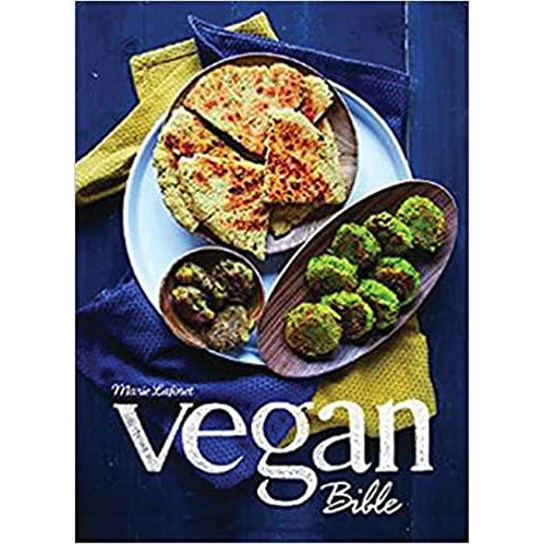 Vegan Bible by Marie Laforêt - Non Fiction Hardback cookbook front cover with 500+ vegan recipes