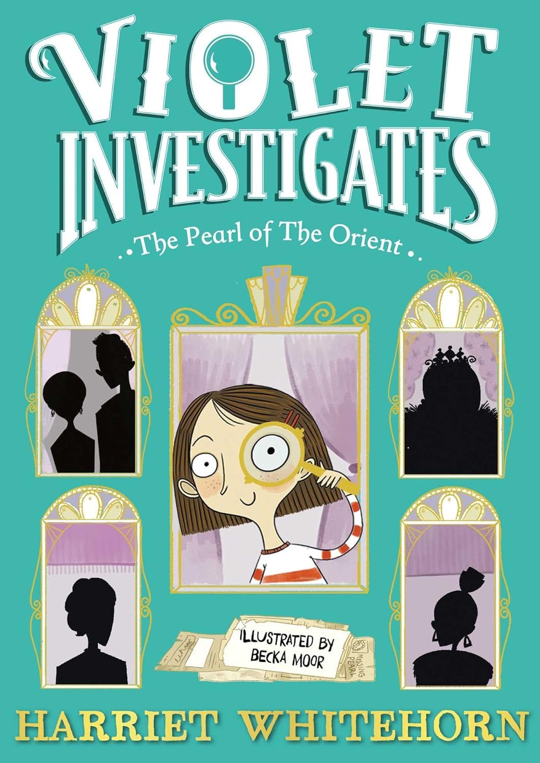 Violet and the Pearl of the Orient by Harriet Whitehorn - Violet Investigates paperback cover