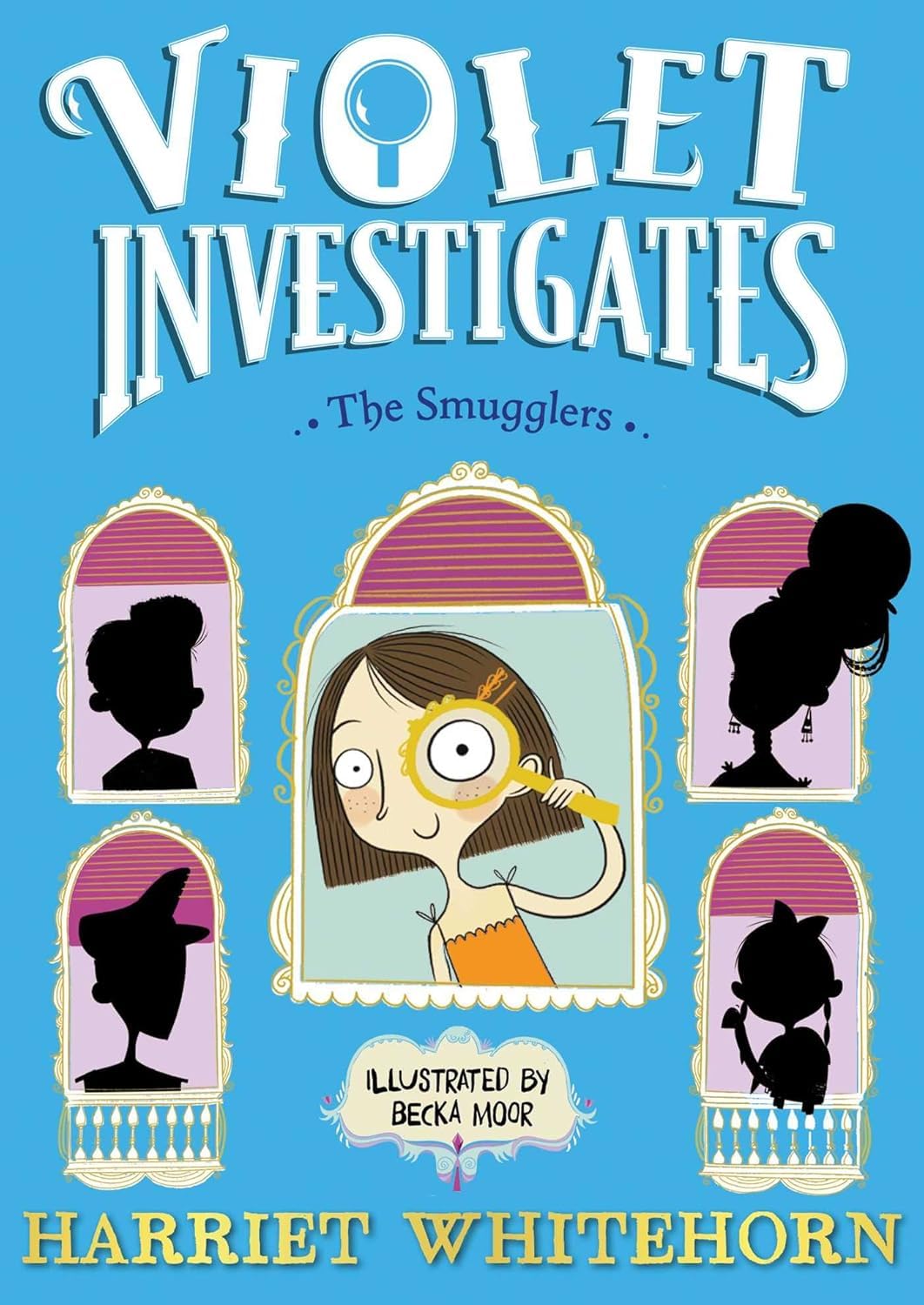 Violet and the Smugglers by Harriet Whitehorn - Violet Investigates paperback cover