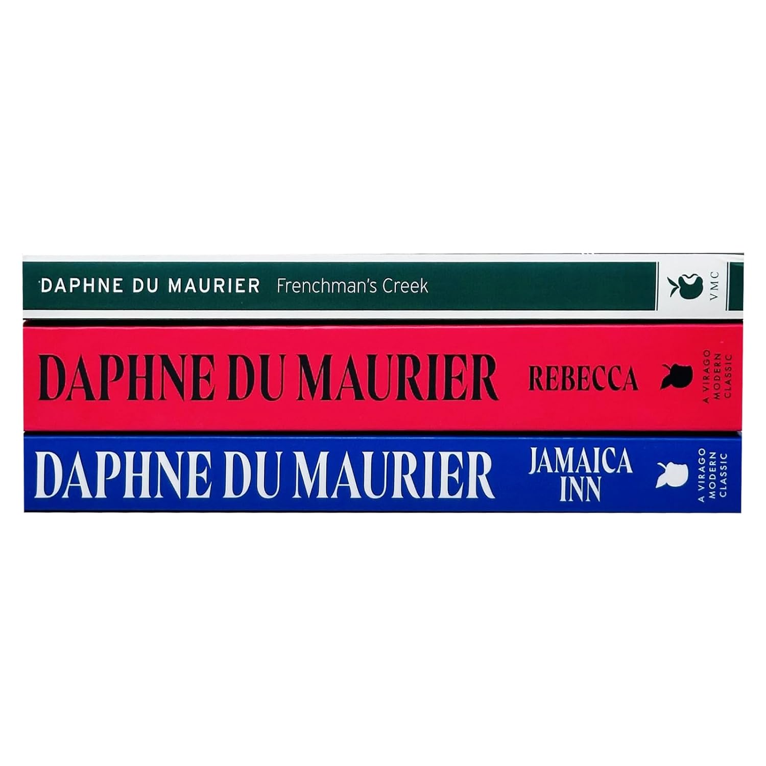Virago Modern Classics 3 book collection set by Daphne du Maurier - gothic romance paperback books