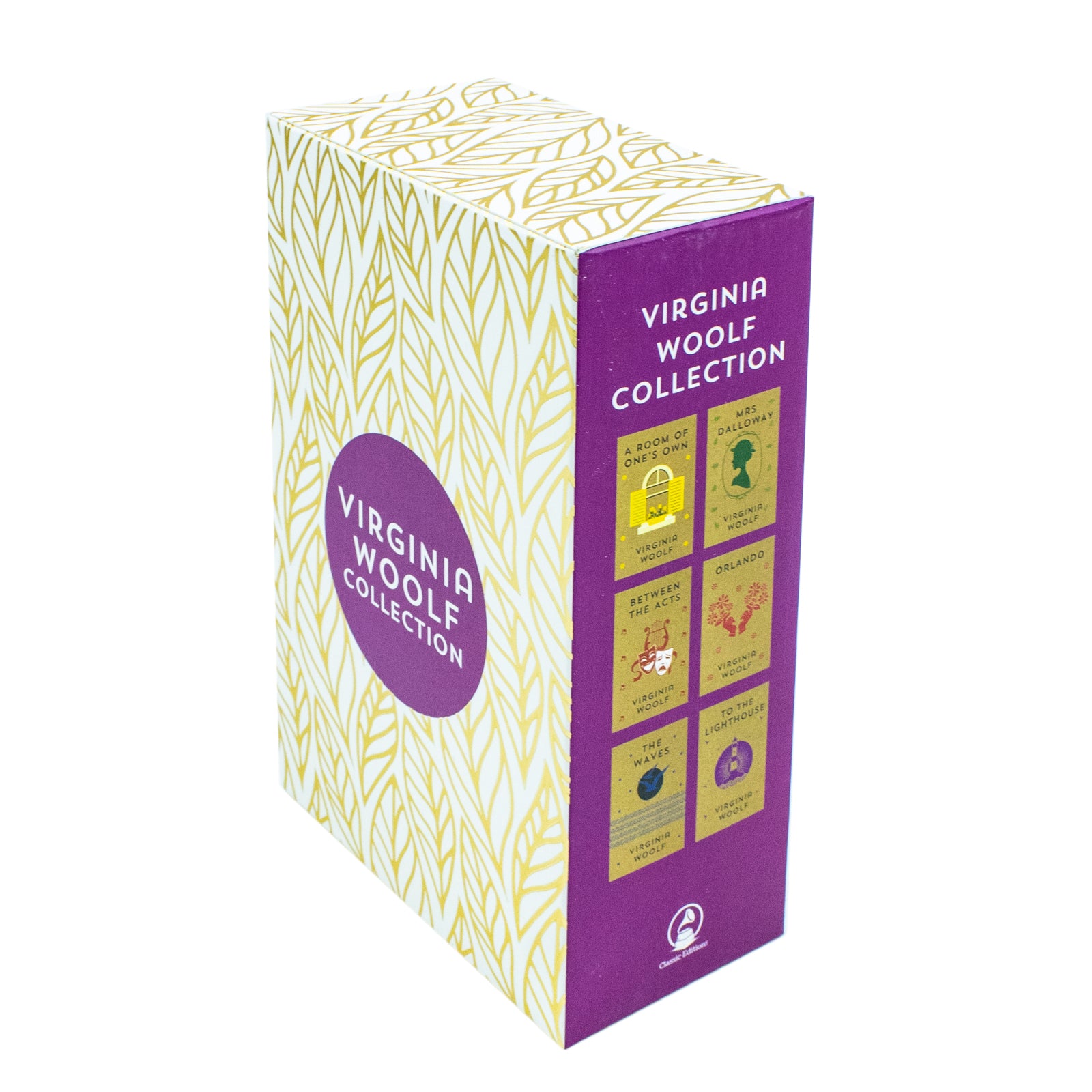 Virginia Woolf 6 Book Paperback Collection Set covers showing all six titles