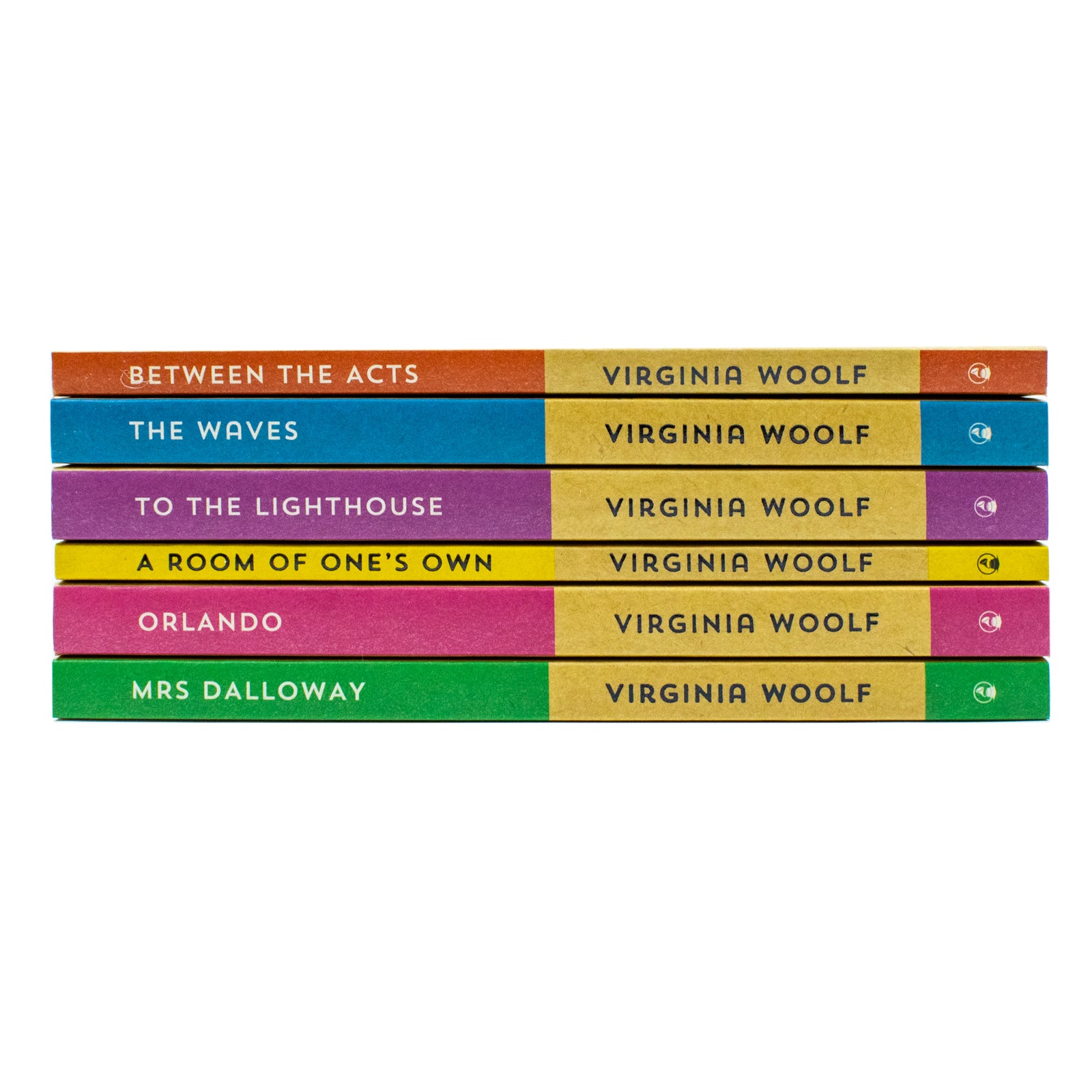The Waves and To The Lighthouse paperback covers from Virginia Woolf Collection