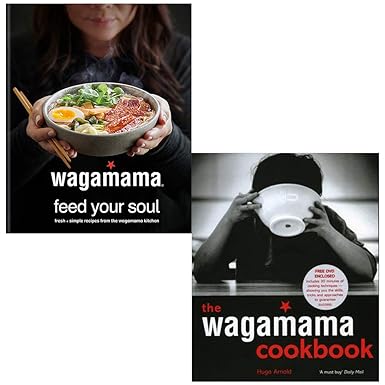 Wagamama Feed Your Soul Hardback and The Wagamama Cookbook Paperback 2 Books Collection Set cover