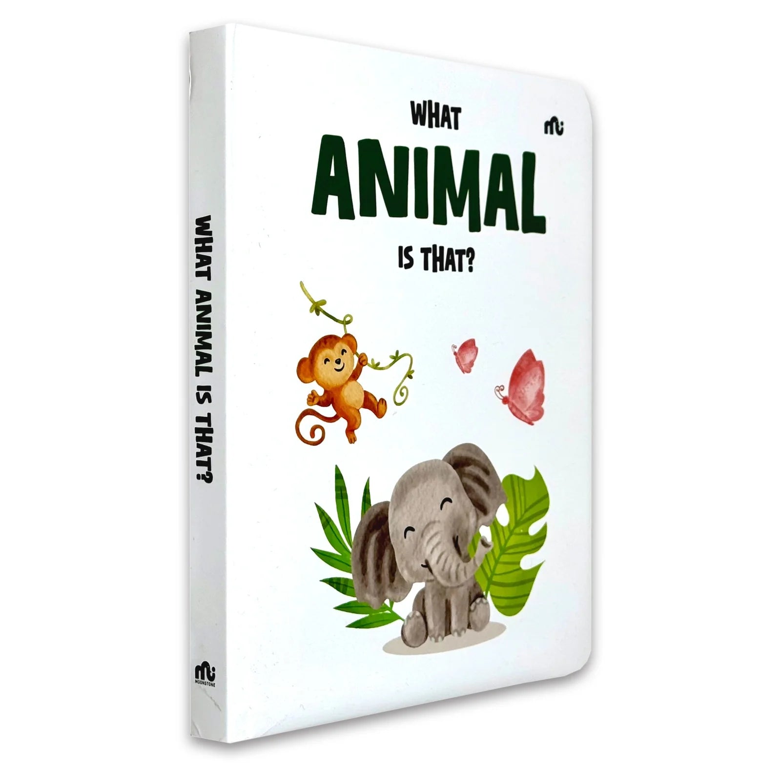 What Animal Is That? by Moonstone - My First Learning board book cover for ages 0-2