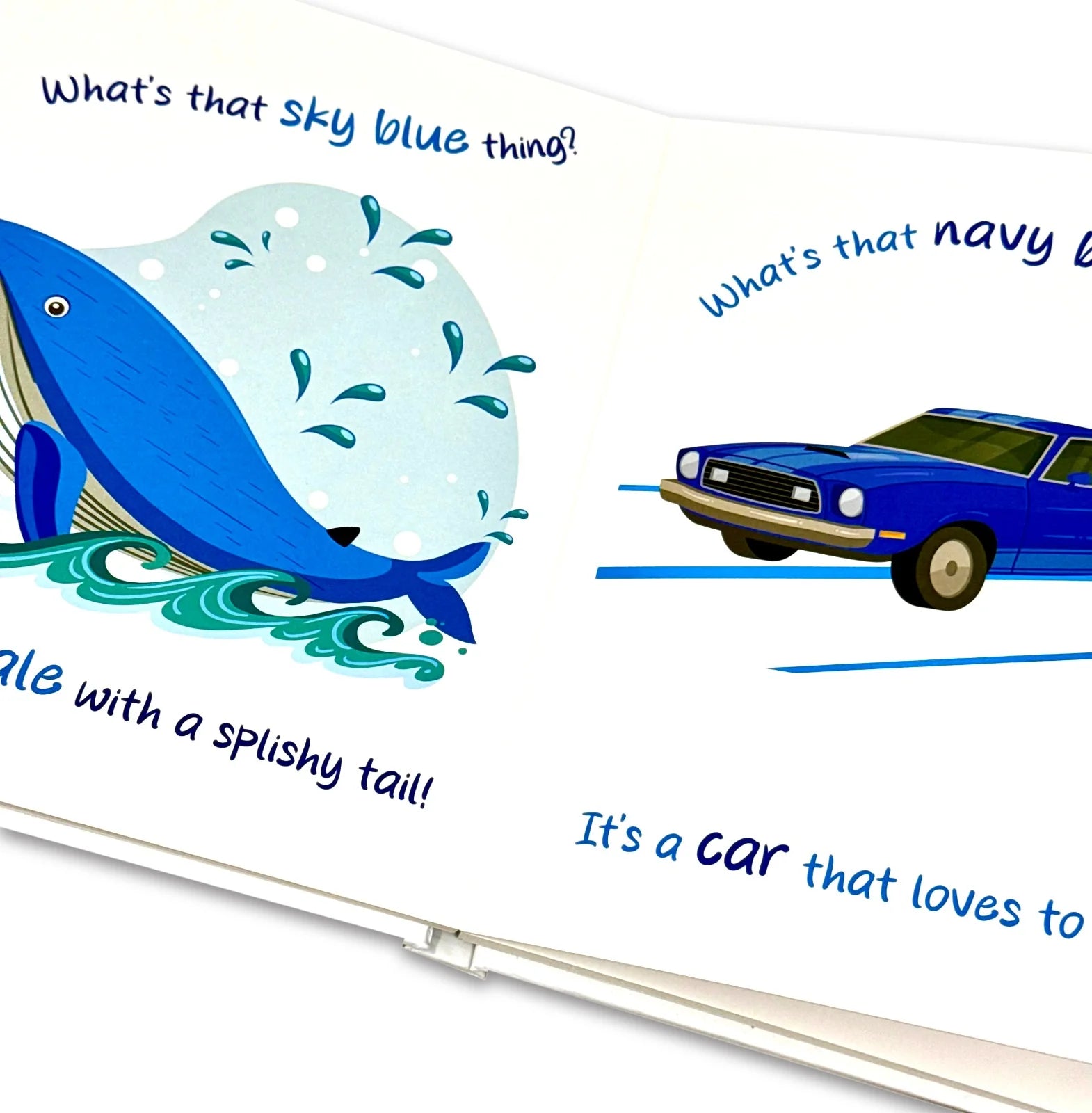 What Colour Is That? board book spread with bright pictures teaching toddlers colours