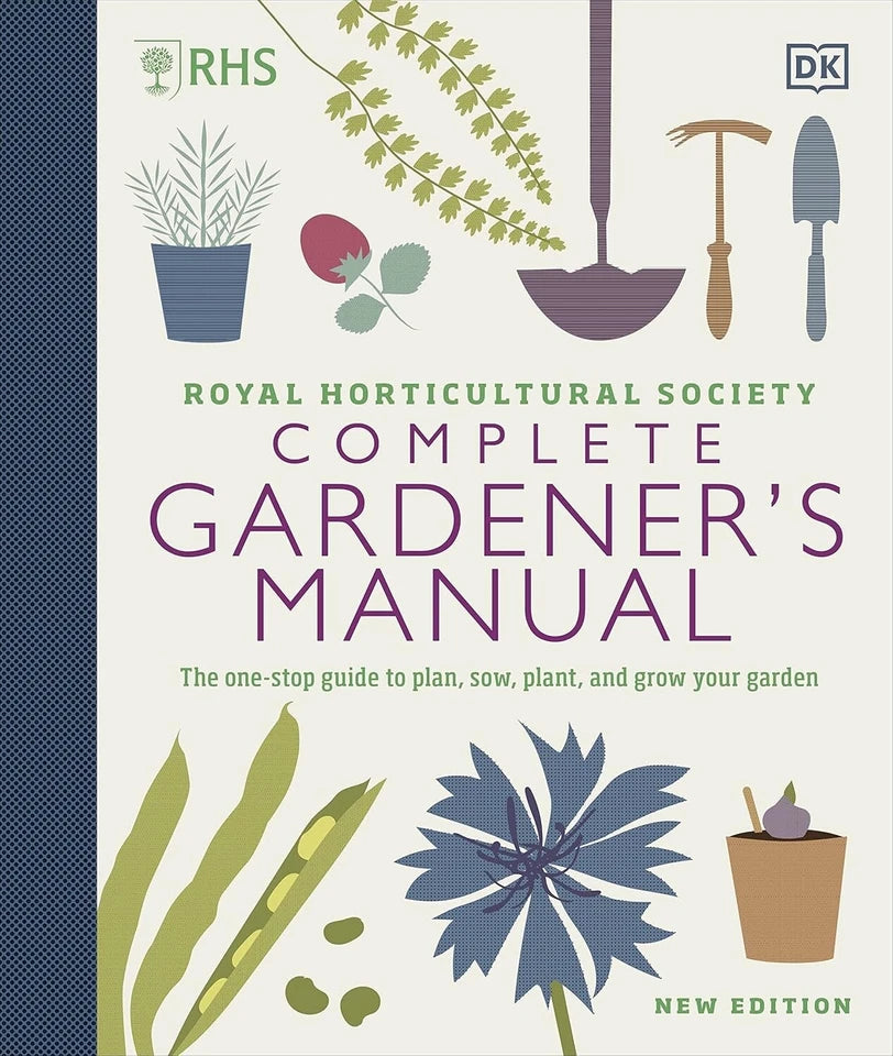 What Gardeners Grow by Bloom and RHS Complete Gardener's Manual by DK - 2 Books Hardback Gardening Collection Set back cover