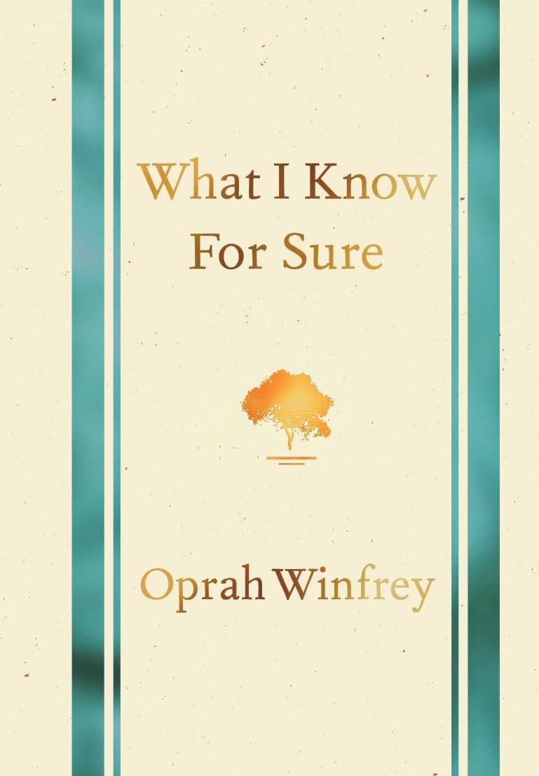 What I Know for Sure by Oprah Winfrey - Non Fiction Hardback gift edition with ribbon marker