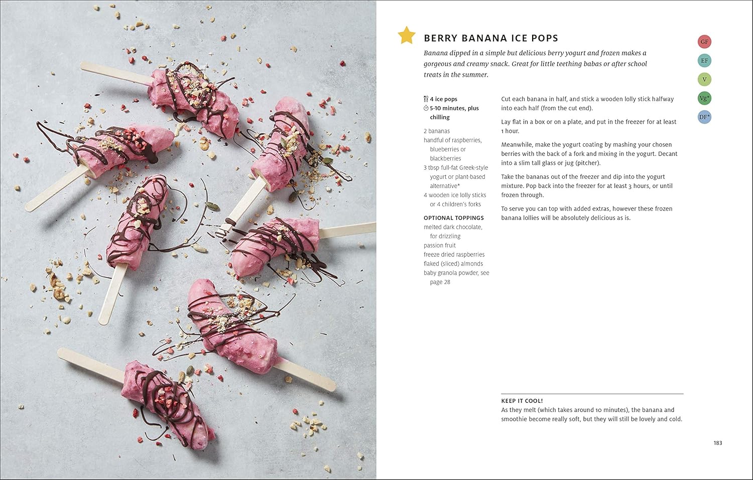 What Mummy Makes by Rebecca Wilson - family meal recipe page, hardback weaning cookbook