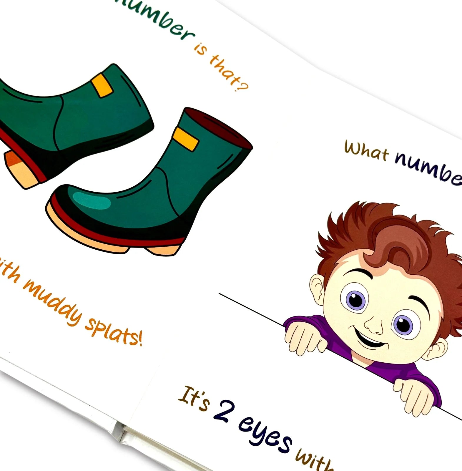 Back cover of What Number Is That? by Moonstone, Rupa Publications early years number book