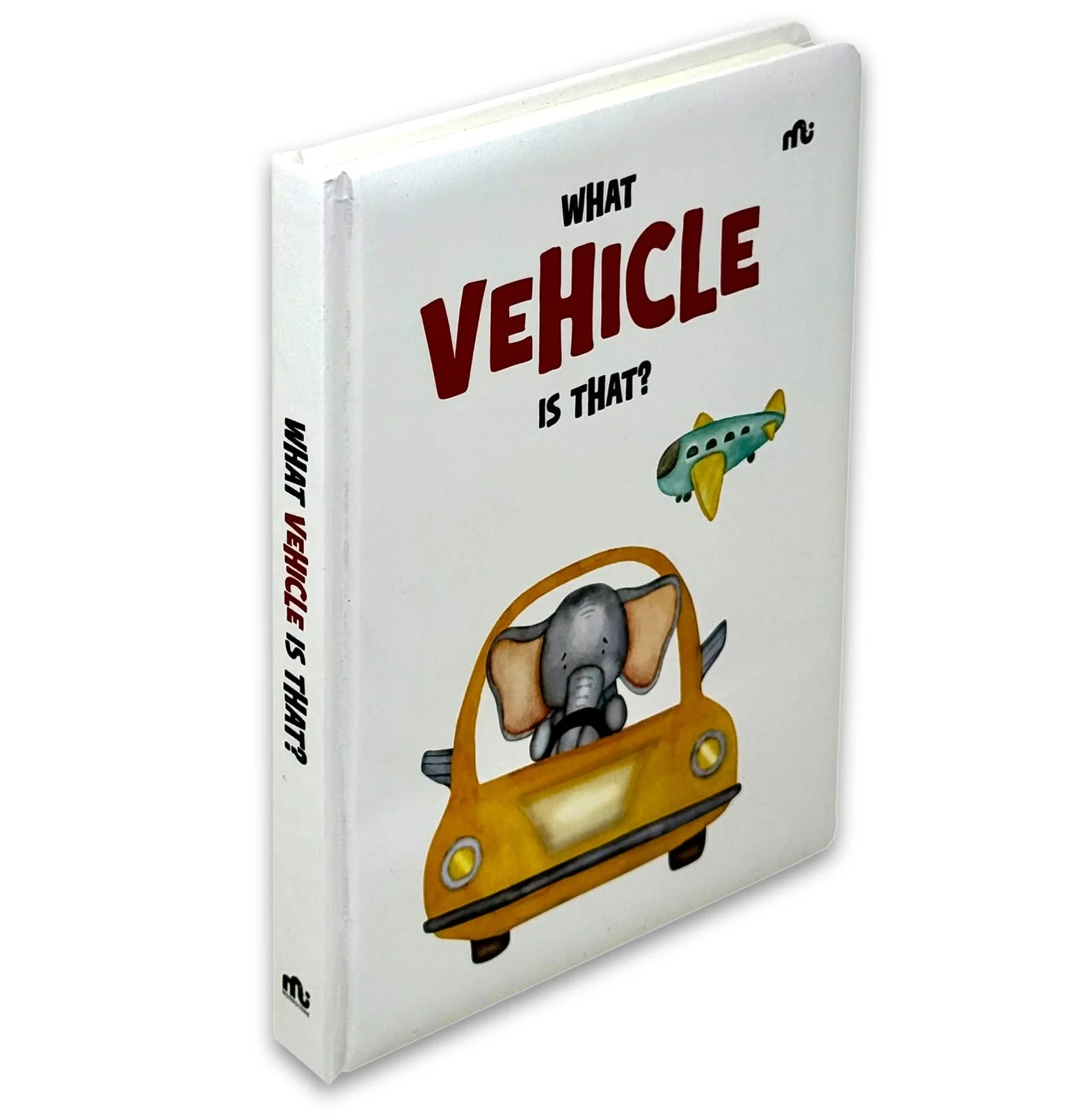 What Vehicle Is That? board book interior page showing a vehicle illustration for early vocabulary learning