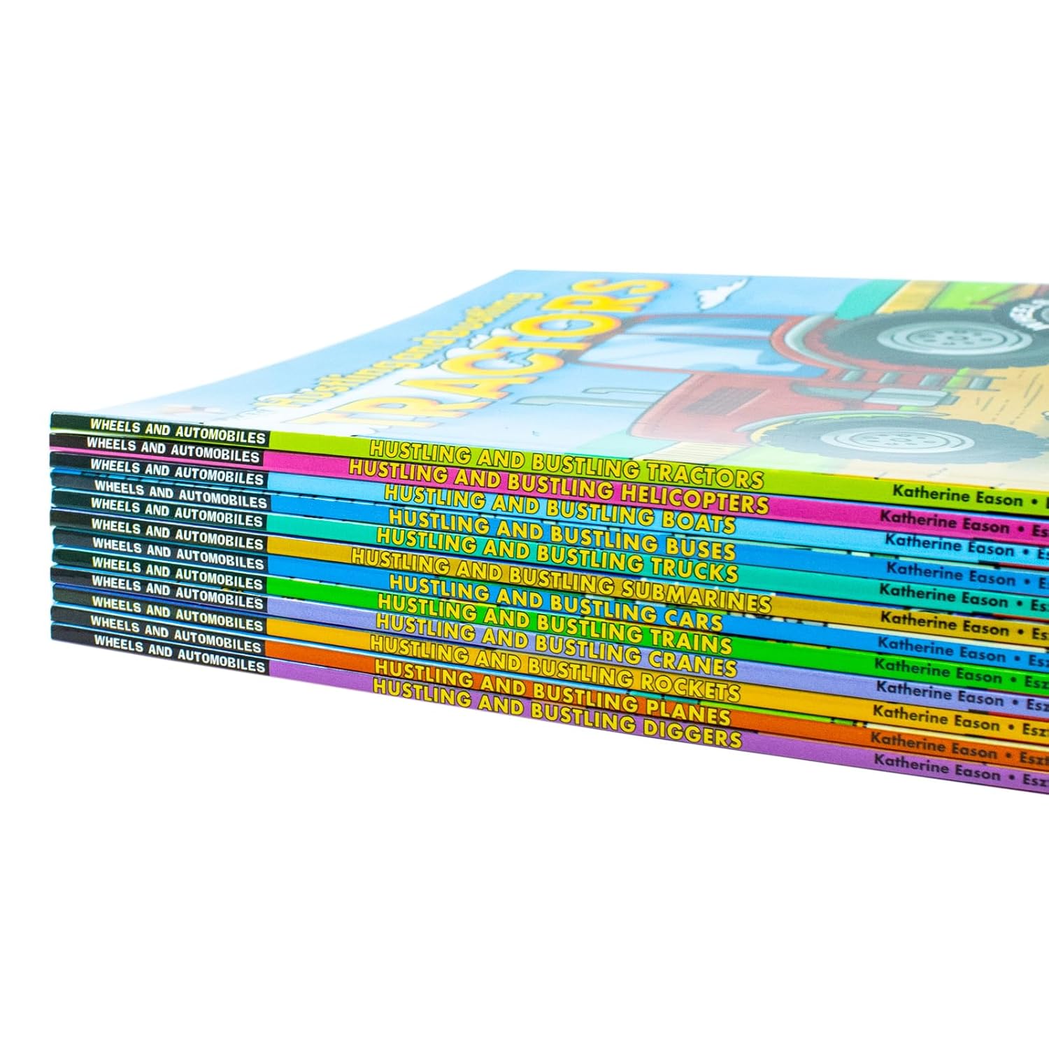 Wheels and Automobiles Collection titles including Cranes, Tractors and Diggers - Paperback