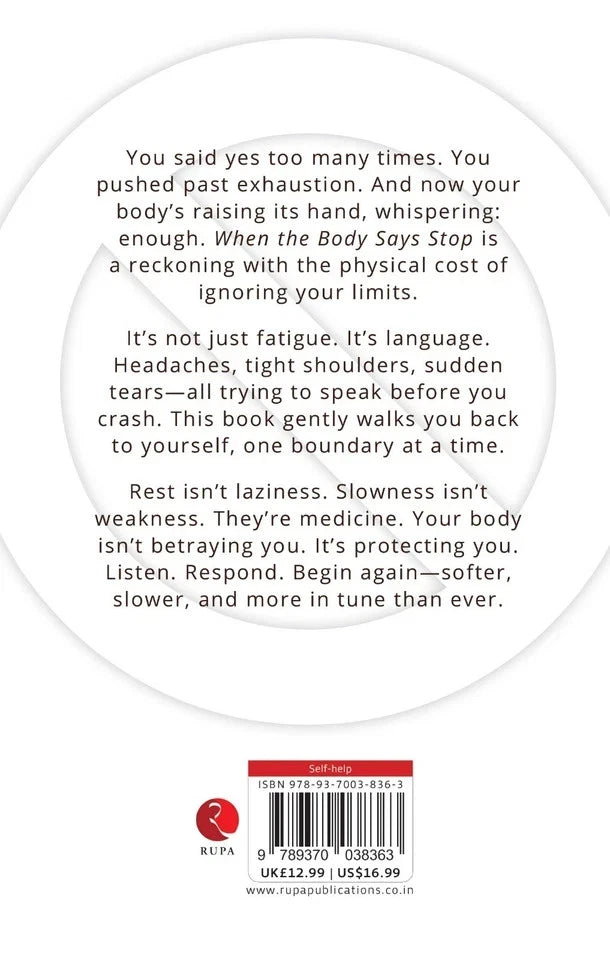 When the Body Says Stop: Your Nervous System Knows Before You Do by Mae Larkin - Paperback detail view