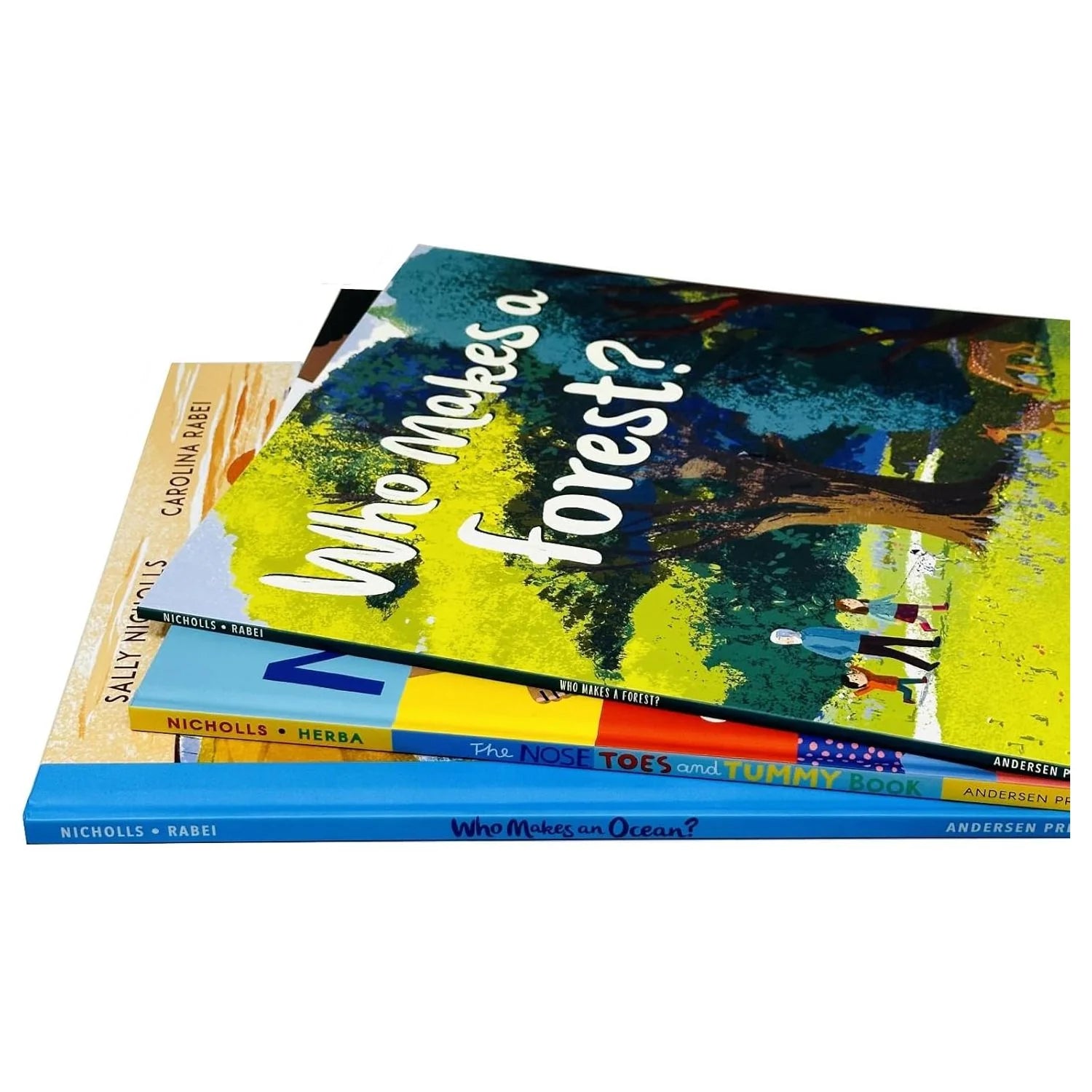 Who Makes a Forest? by Sally Nicholls, illustrated by Carolina Rabei - Paperback Picture Book Ages 3-7