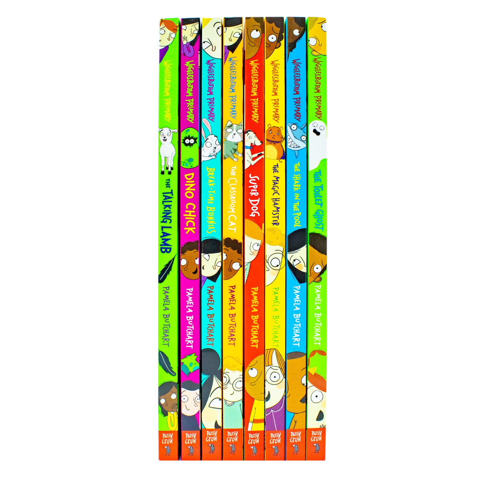 Wigglesbottom Primary Series 8 Books Collection Set by Pamela Butchart - Ages 5-7 Paperback childrens book set