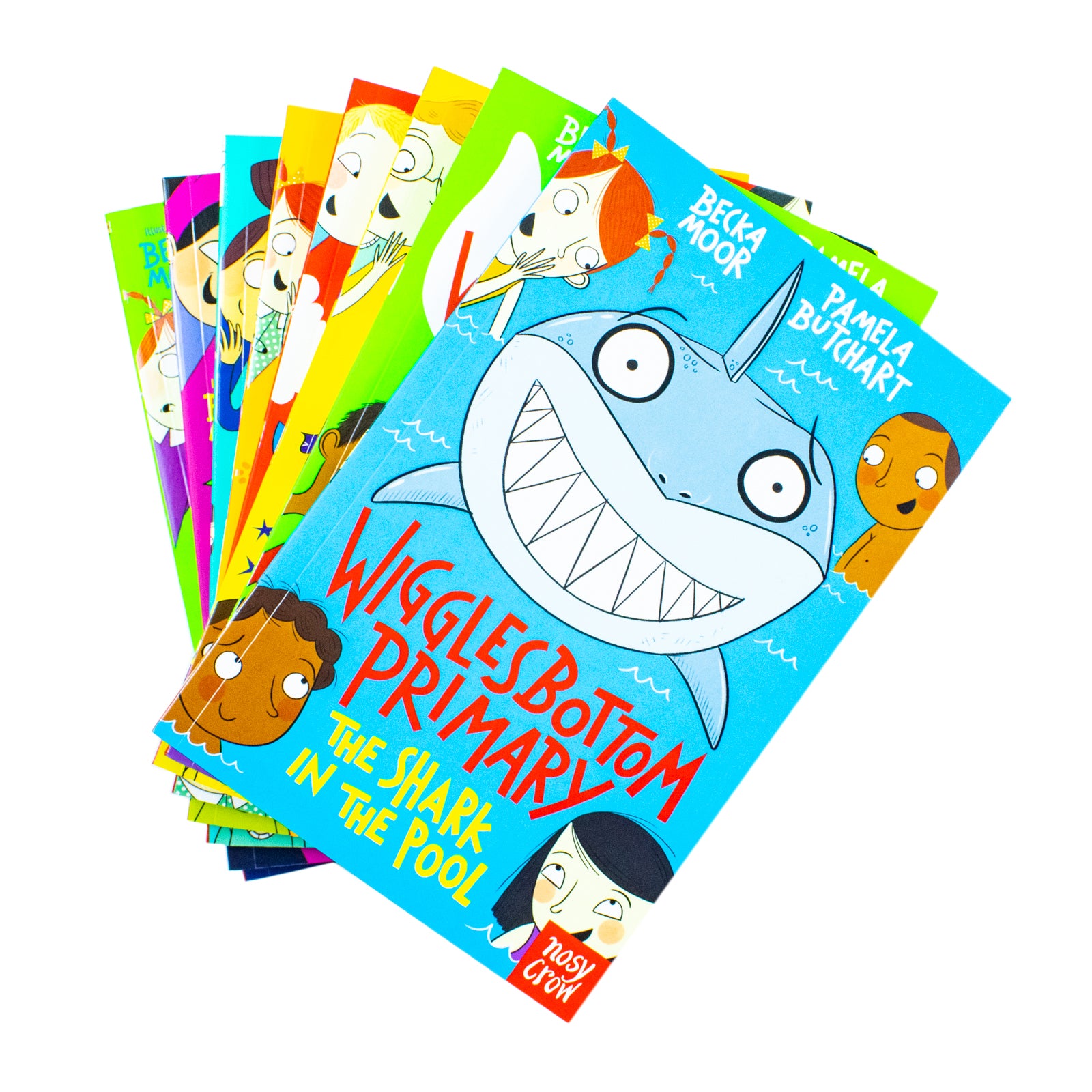 Wigglesbottom Primary Series 8 Books Collection Set by Pamela Butchart - Ages 5-7 Paperback childrens book set