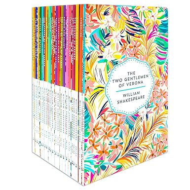 William Shakespeare Complete Collection 22 Books Set - Paperback Plays including Hamlet, Macbeth, Romeo and Juliet and The Two Gentlemen of Verona