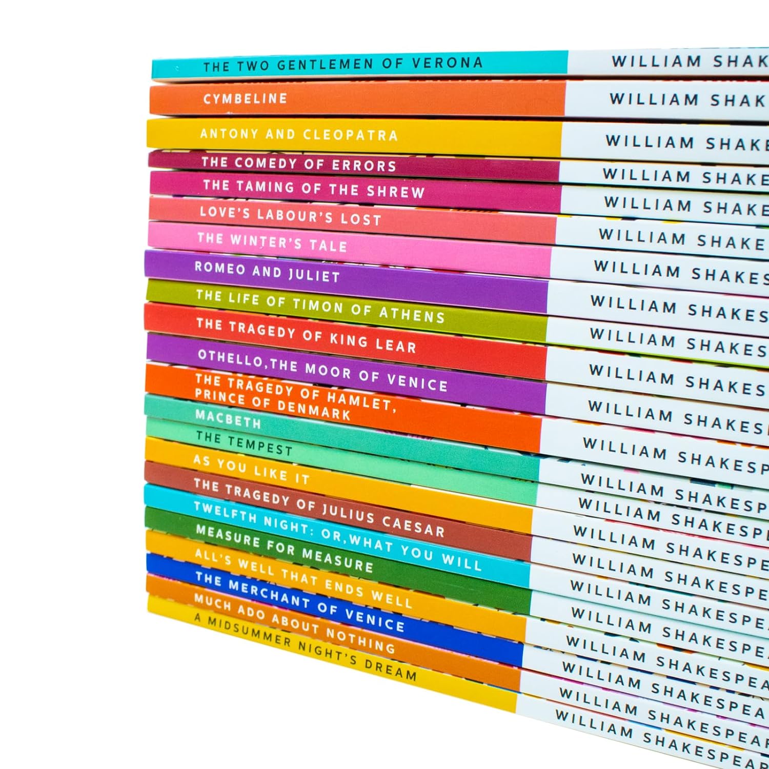 William Shakespeare Complete Collection 22 Books Set - Paperback Plays including Hamlet, Macbeth, Romeo and Juliet and The Two Gentlemen of Verona