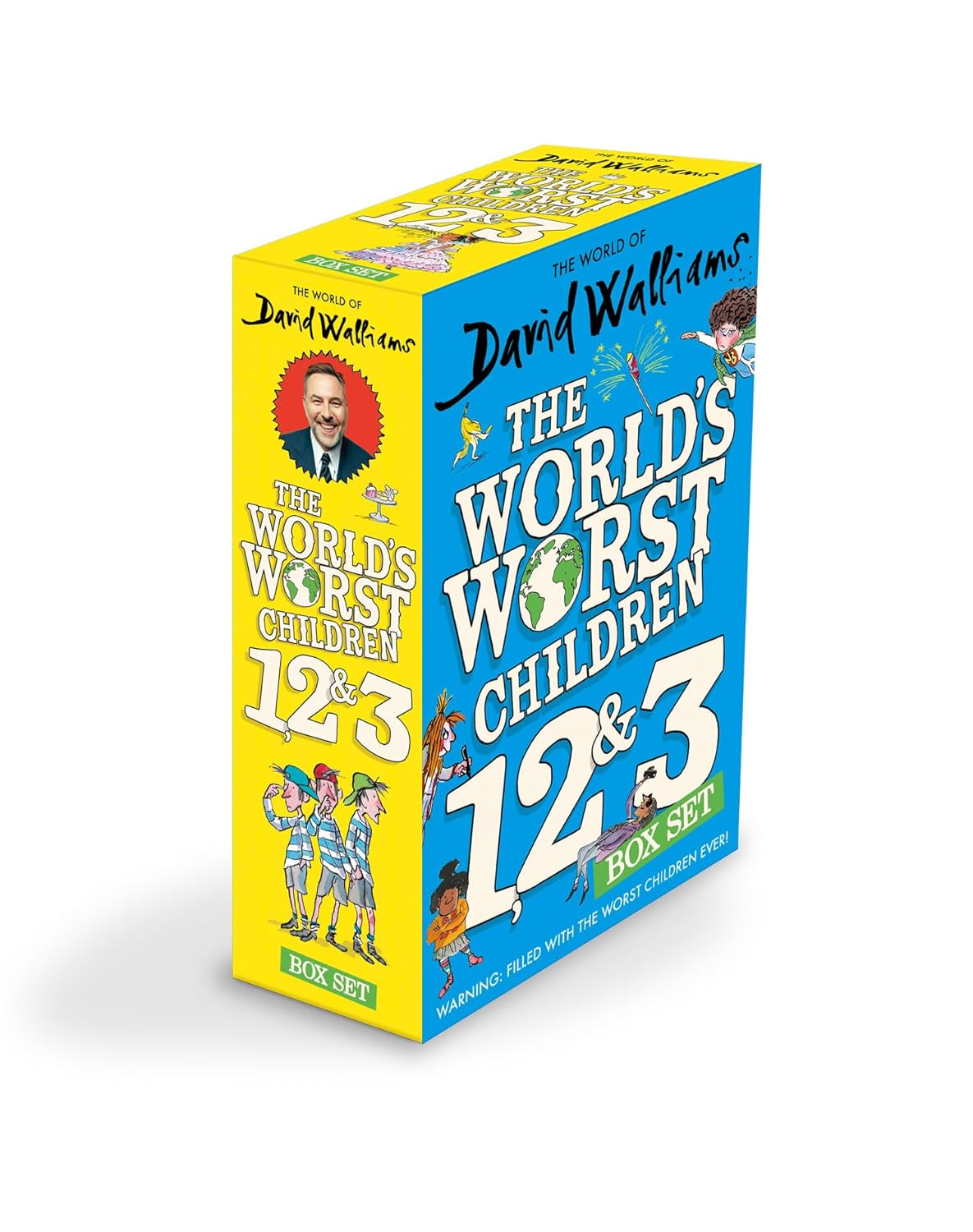 The World of David Walliams: The World’s Worst Children 1, 2 & 3 Box Set - Lets Buy Books
