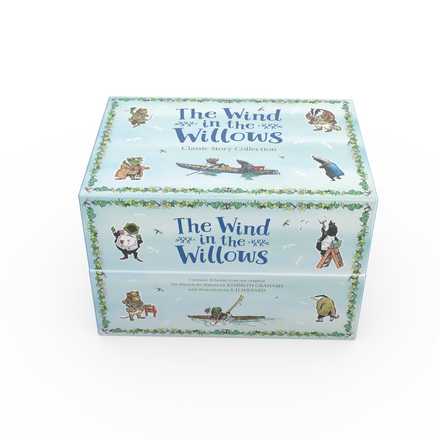 The Wind in the Willows by Kenneth Grahame - 20-Copy Hardback Box Set illustrated by E.H. Shepard - Ages 9-12