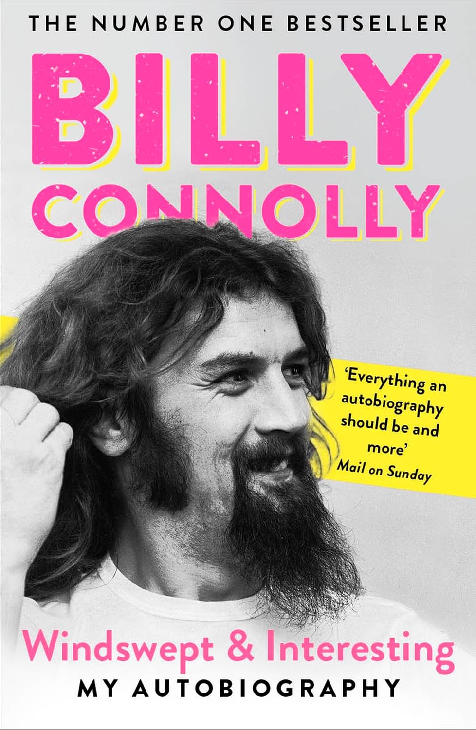 Windswept & Interesting: My Autobiography by Billy Connolly - new paperback edition cover
