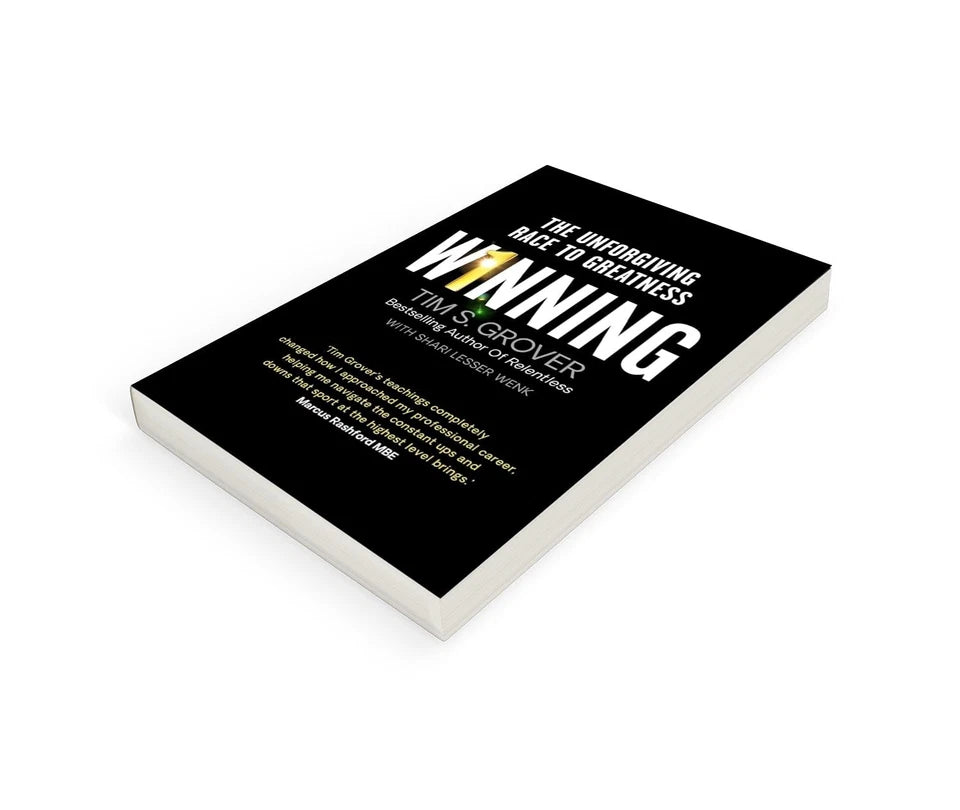 Back cover of Winning: The Unforgiving Race to Greatness paperback by Tim S. Grover