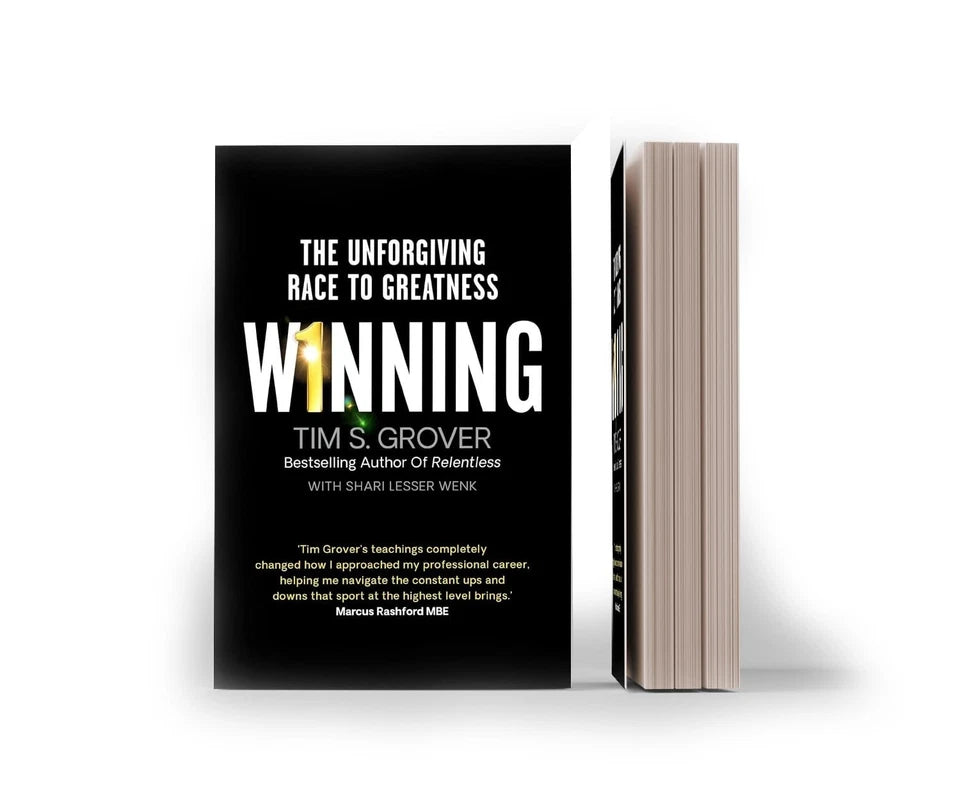 Full view of Winning: The Unforgiving Race to Greatness paperback book by Tim S. Grover