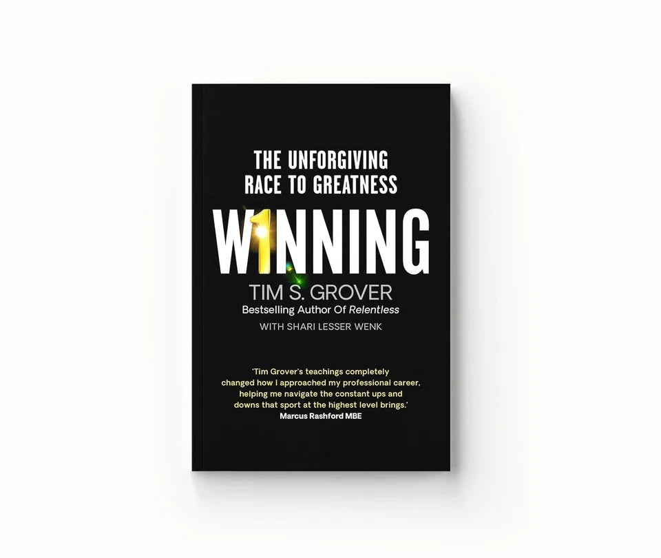 Inside pages of Winning: The Unforgiving Race to Greatness paperback by Tim S. Grover