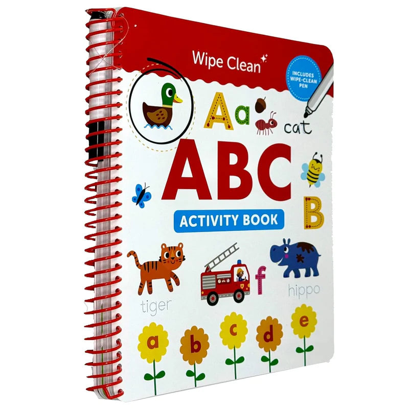Wipe Clean Early Learning 4 Books Collection Set - full set of paperback activity books for ages 3-5
