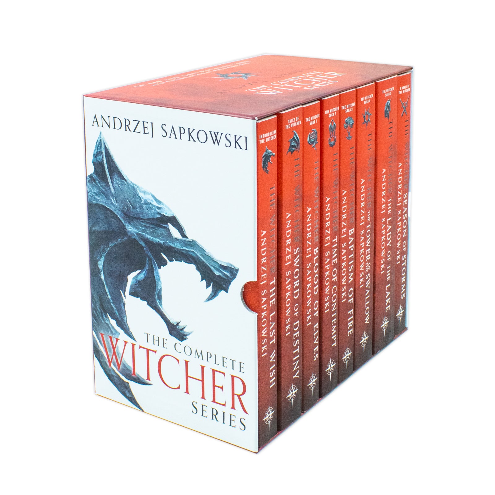 The Witcher Box Set - The Last Wish and Sword of Destiny paperback covers