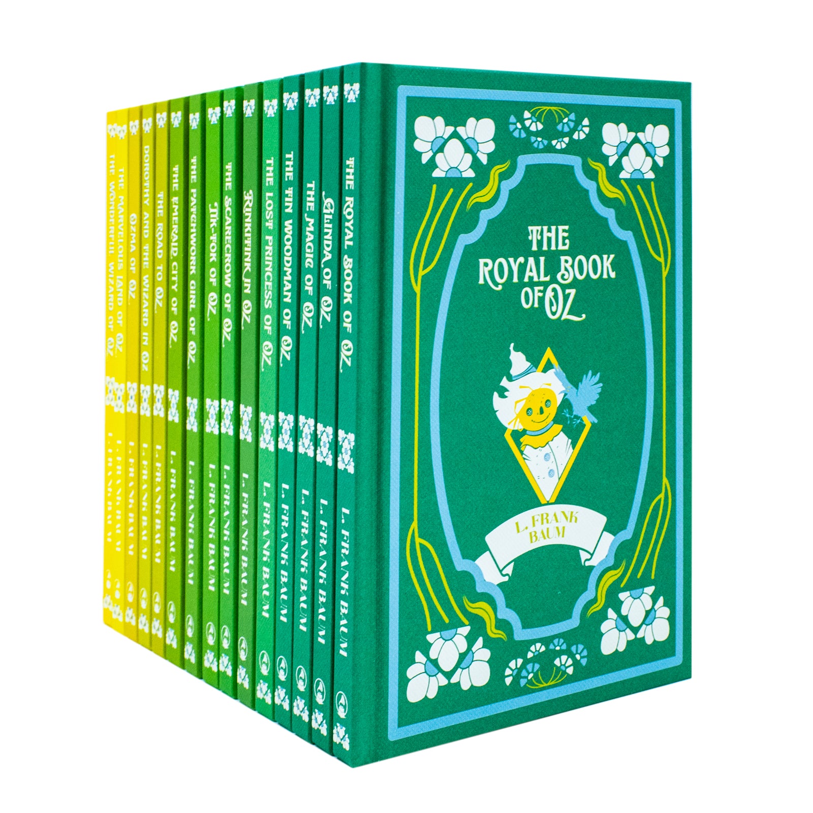 The Wizard of Oz 15 book hardback set - Dorothy and Toto cover illustration