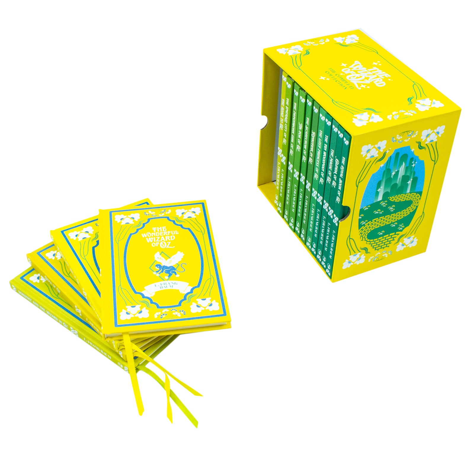 The Wizard of Oz 15 Books Collection - stacked hardback volumes