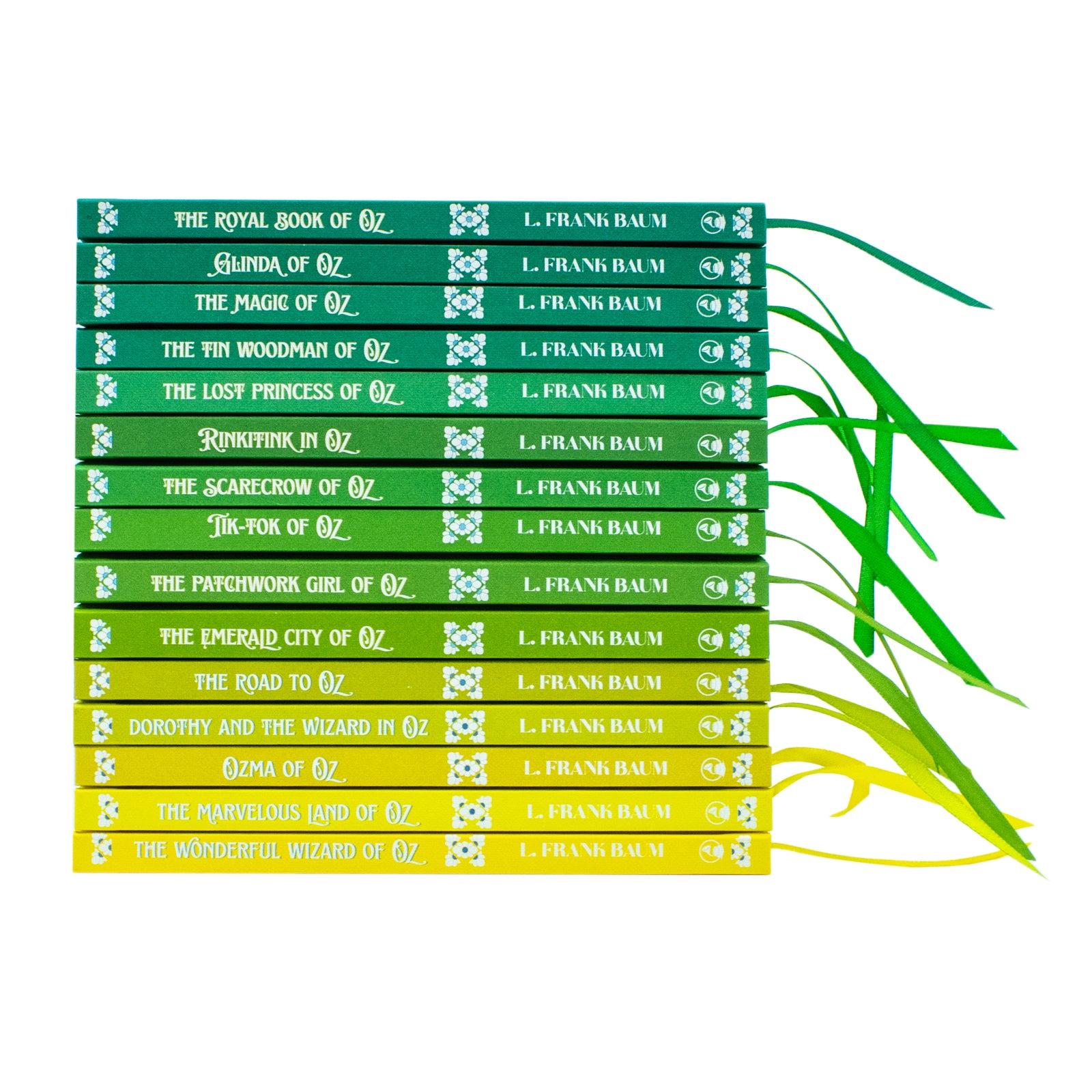 The Wizard of Oz 15 book set - The Emerald City of Oz hardback cover