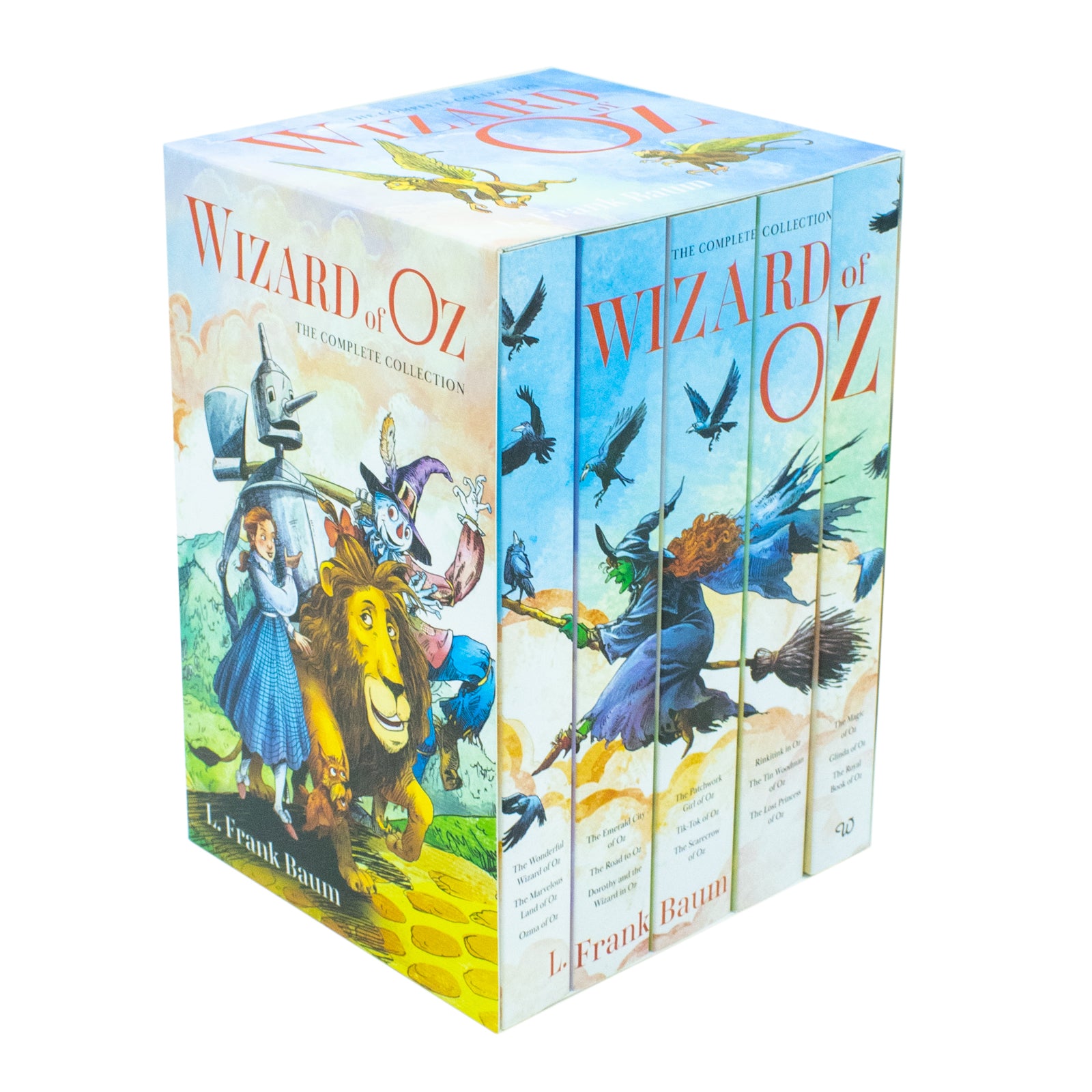 Wizard of Oz Complete 15 Books Collection Set by L. Frank Baum - paperback boxed set, ages 8-12