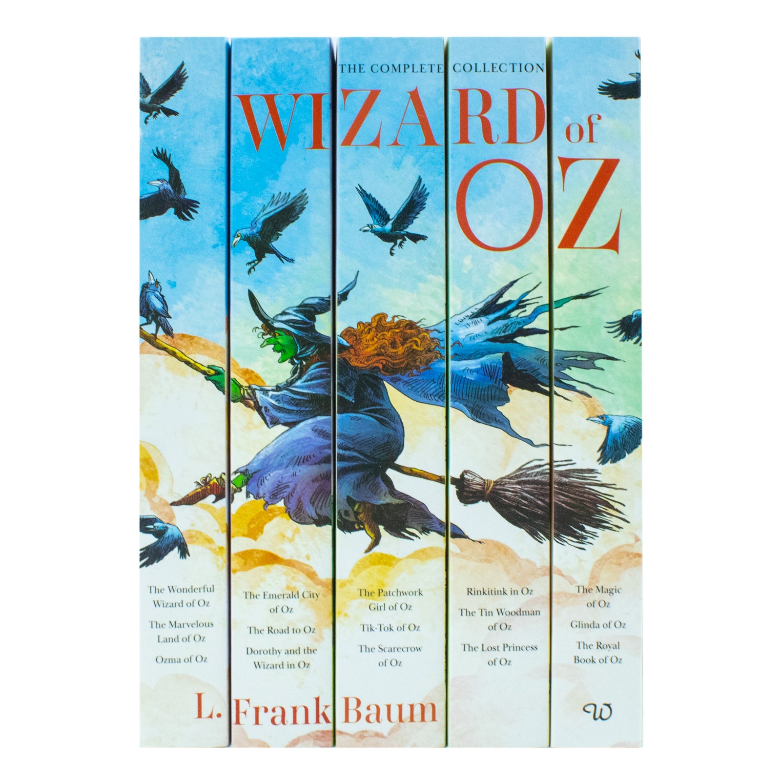 Wizard of Oz 15 books collection set back cover details, ISBN and publisher information