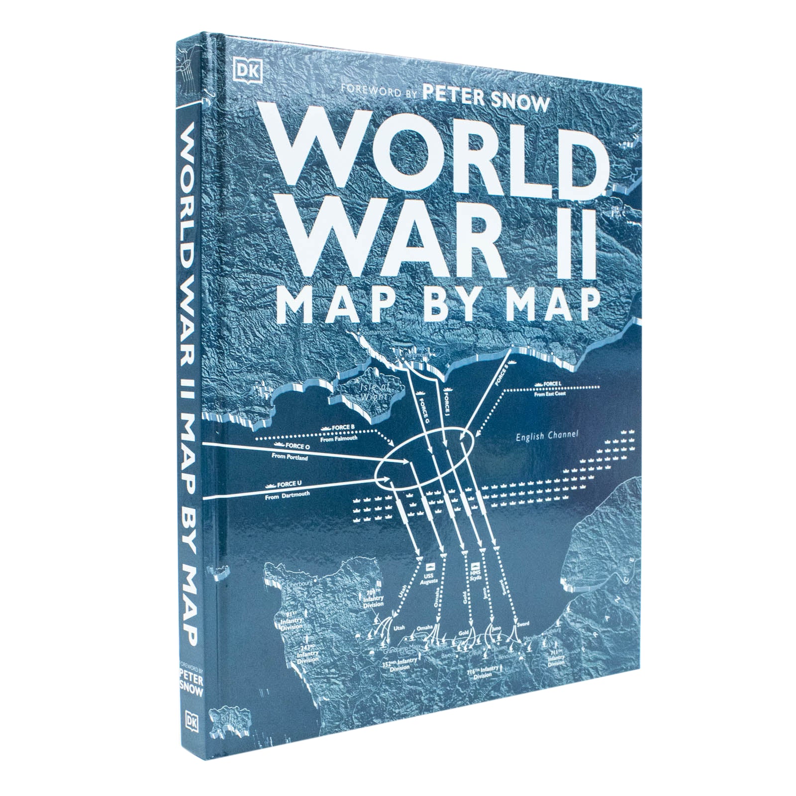 World War II Map by Map by DK - detailed map spread of WWII theatres of war