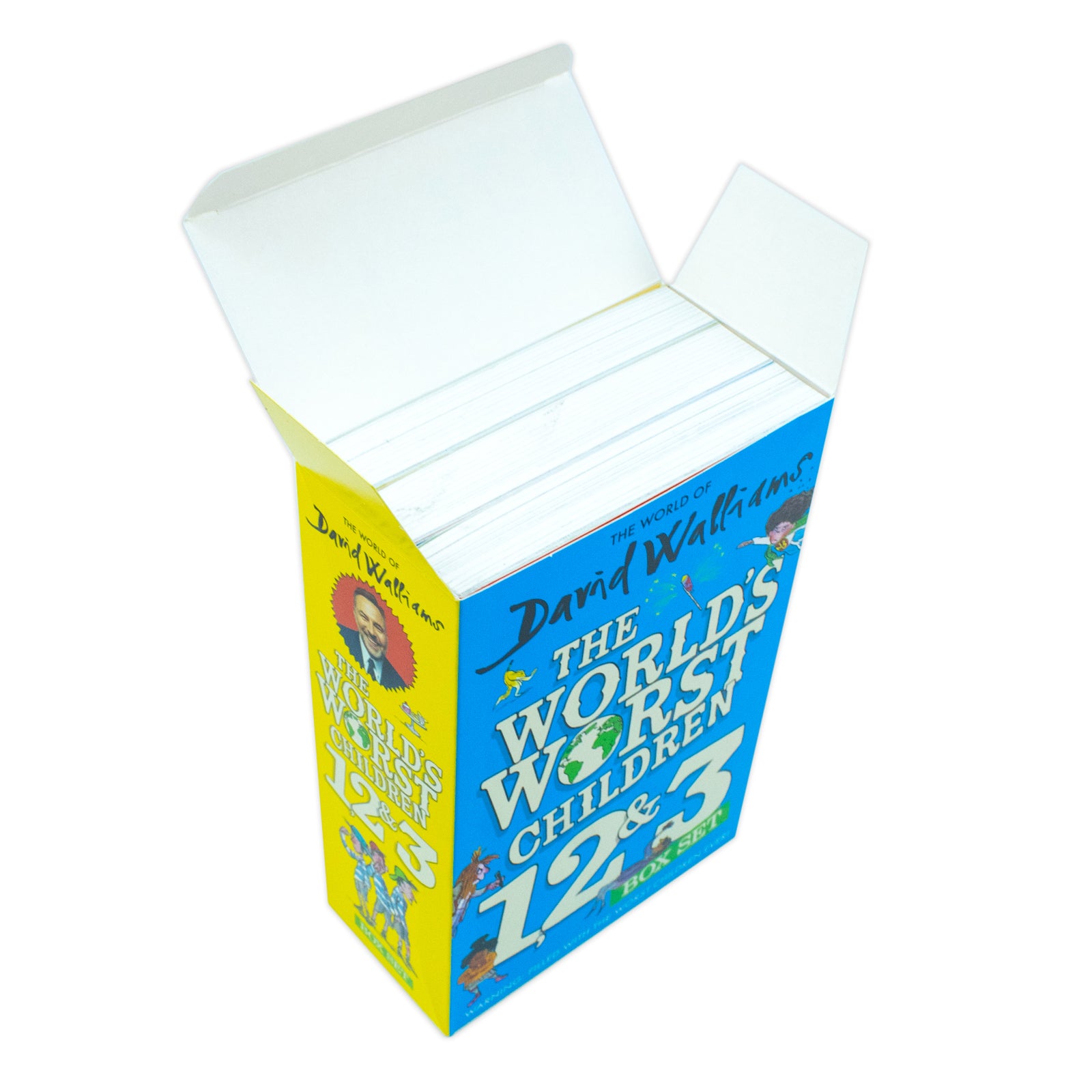 David Walliams World's Worst Children paperback box set cover artwork by Tony Ross
