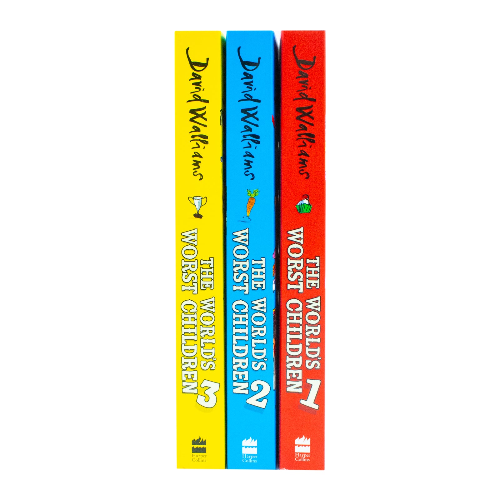 Back cover blurb of The World's Worst Children box set by David Walliams