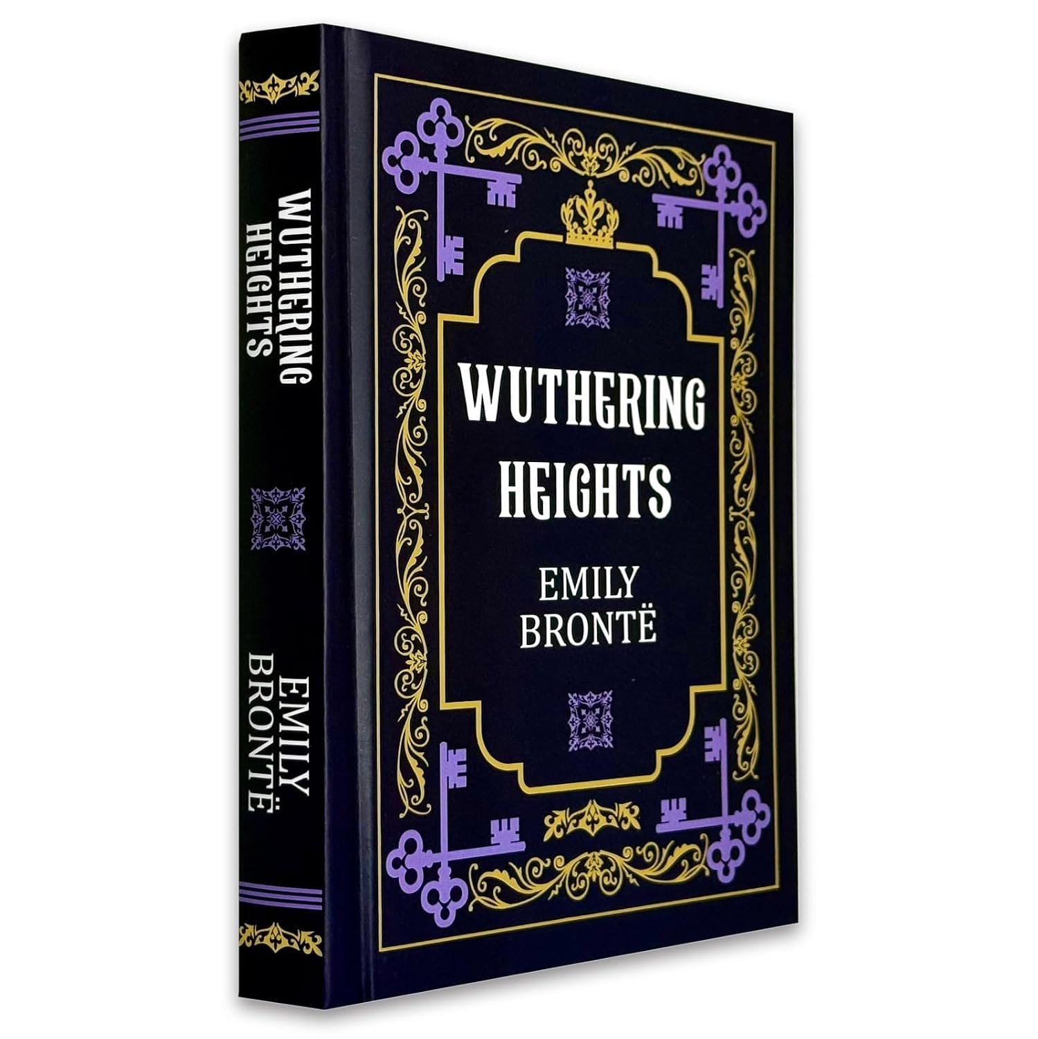Wuthering Heights by Emily Brontë collectible hardback with ribbon bookmark detail