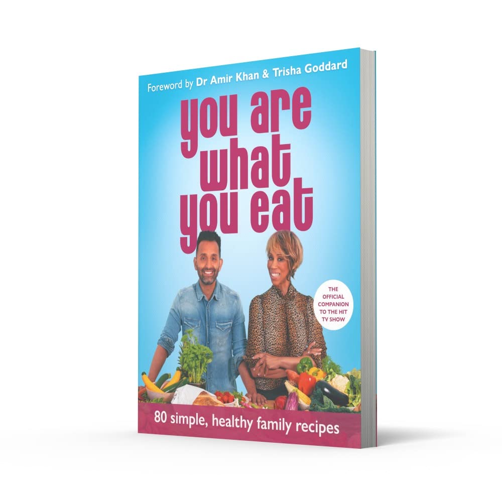 Sample recipe page from You Are What You Eat paperback cookbook, official Channel 5 TV show companion